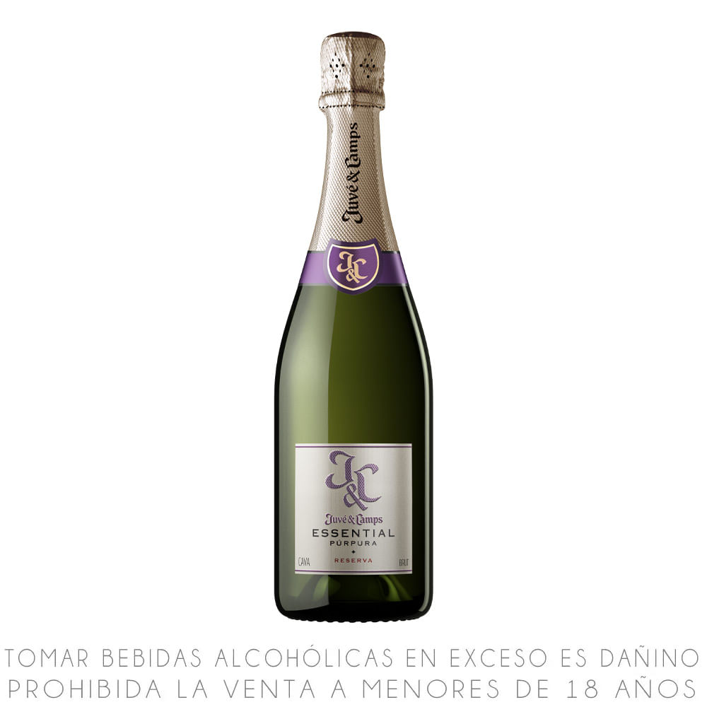 CAVA JUVE CAMPS RVA.BRUT PURPURA 75 CL.