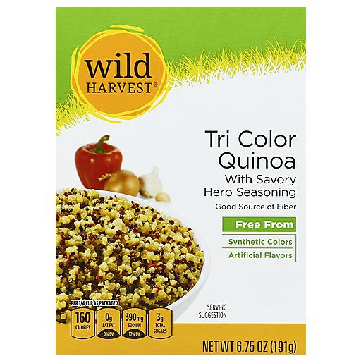 Tri Color Quinoa with Savory Herb Seasoning