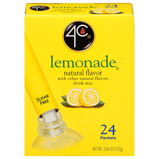 Photo of 4C Totally Light To Go Lemonade Sugar Free Drink Mix 24 Sachets 103g