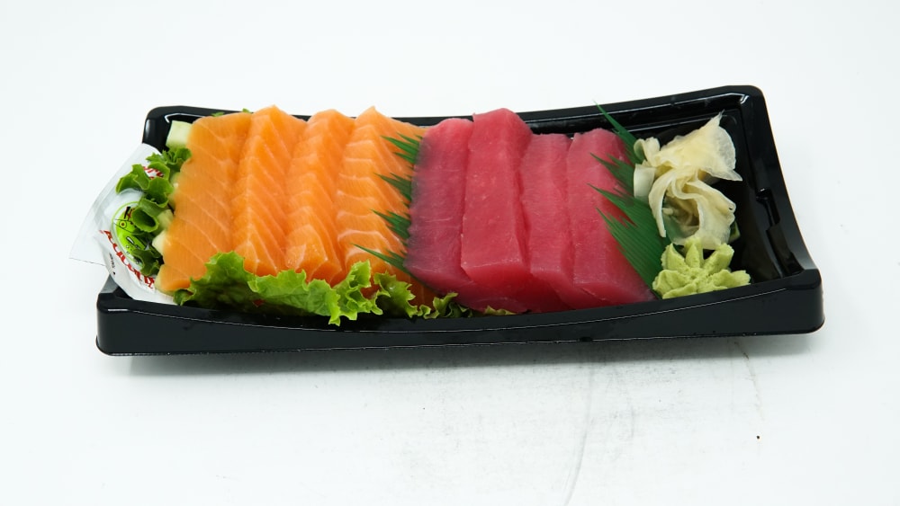 Tuna and Salmon Sashimi