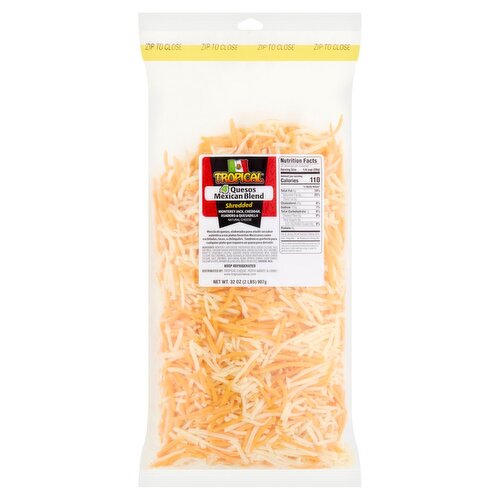 4 Quesos Mexican Blend Shredded Monterey Jack