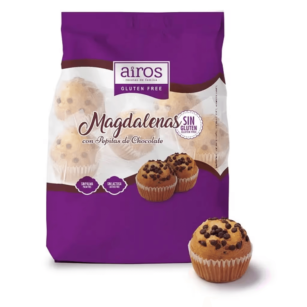 MAGDALENA CHOCO.S/GLUTEN AIROS 6U 210G