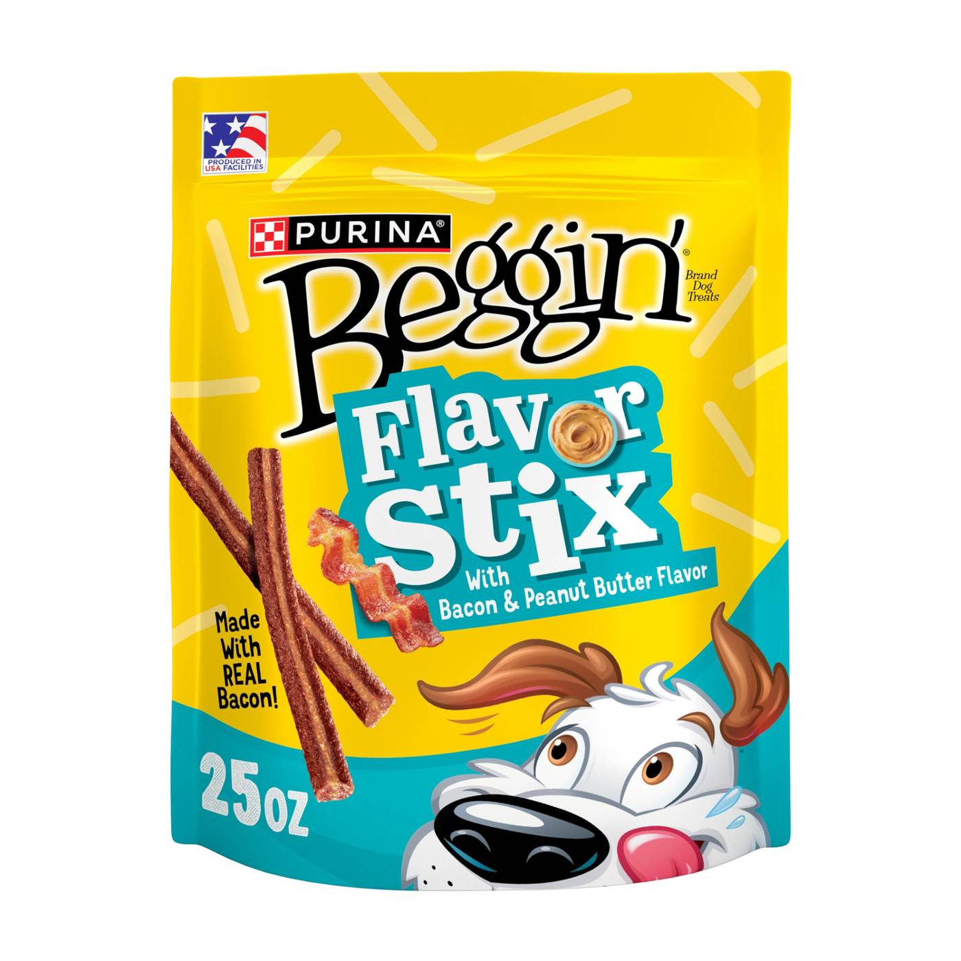 Beggin' Flavor Stix Bacon & Peanut Butter Dog Treats