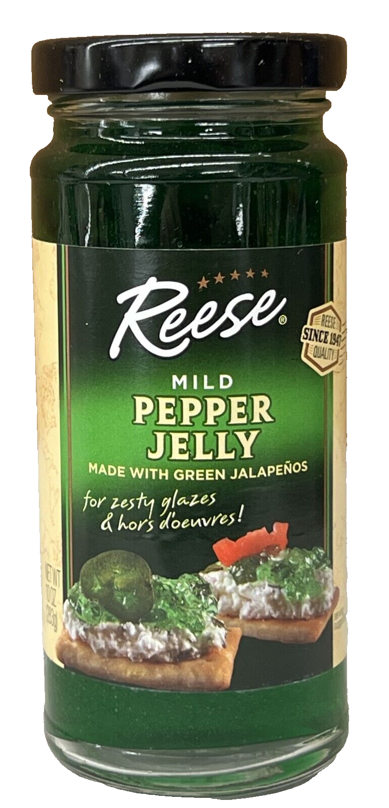 Photo of Reese Pepper Jelly, Mild 10 Oz