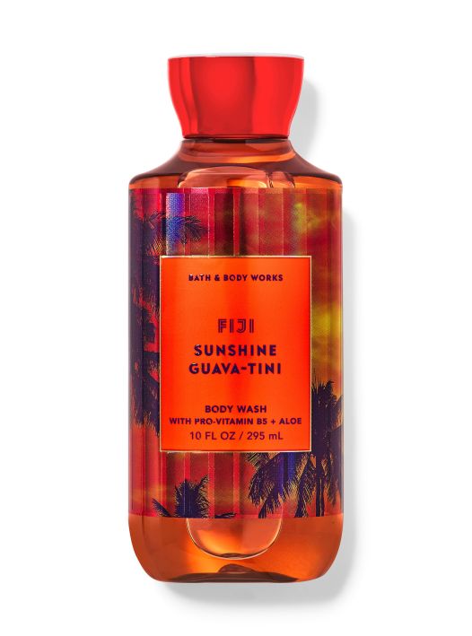 Bath & Body Works Fiji Sunshine Guava Tini Shower Gel Wash 10 Fl Oz