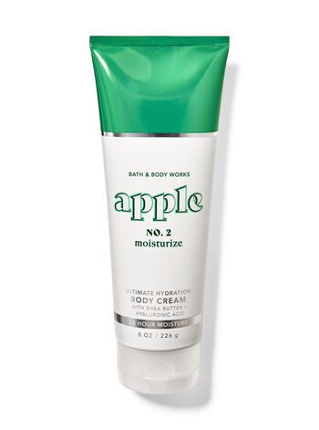 Generic Bath & Body Works Apple 3-Piece Bundle ~ Body Wash, Ultimate Hydration Body Cream