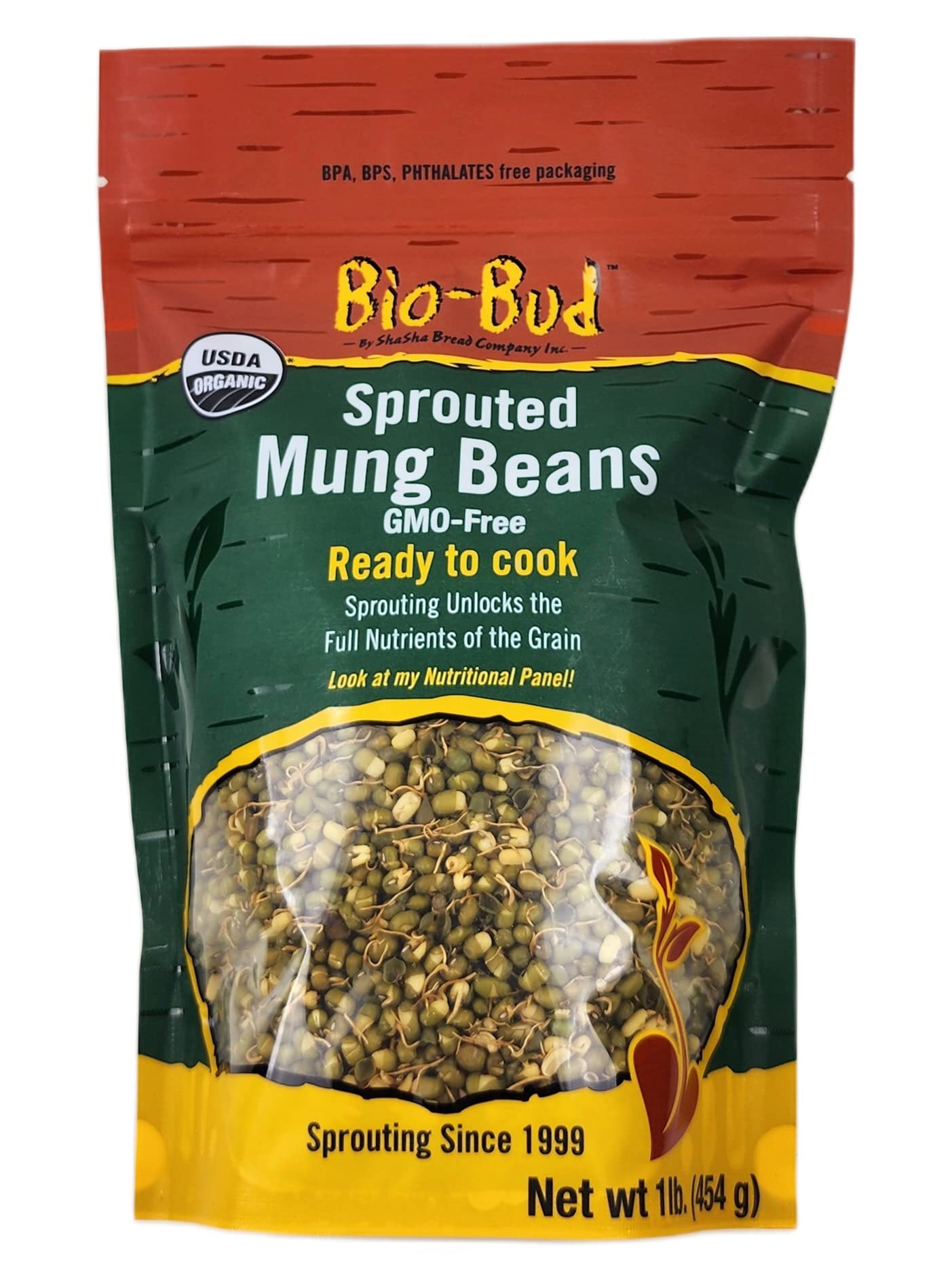 Haricots Mungo Germés