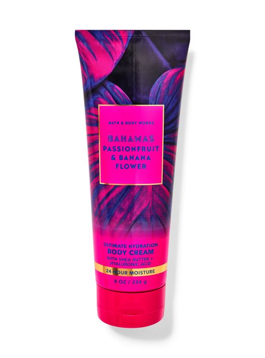 Bath & Body Works Bahamas Passionfruit Banana Flower Ultimate Hydration Cream, 226 G