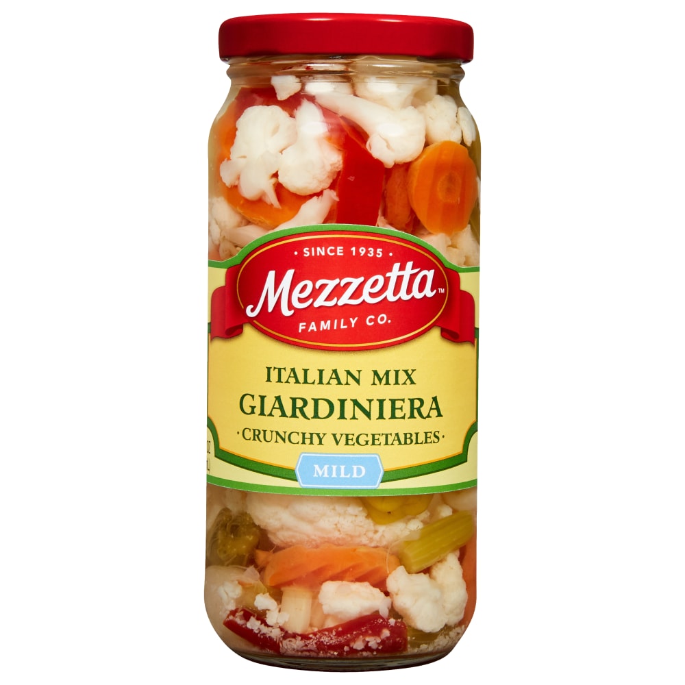 Mild Italian Mix Giardiniera Crunchy Vegetables, Mild Italian Mix