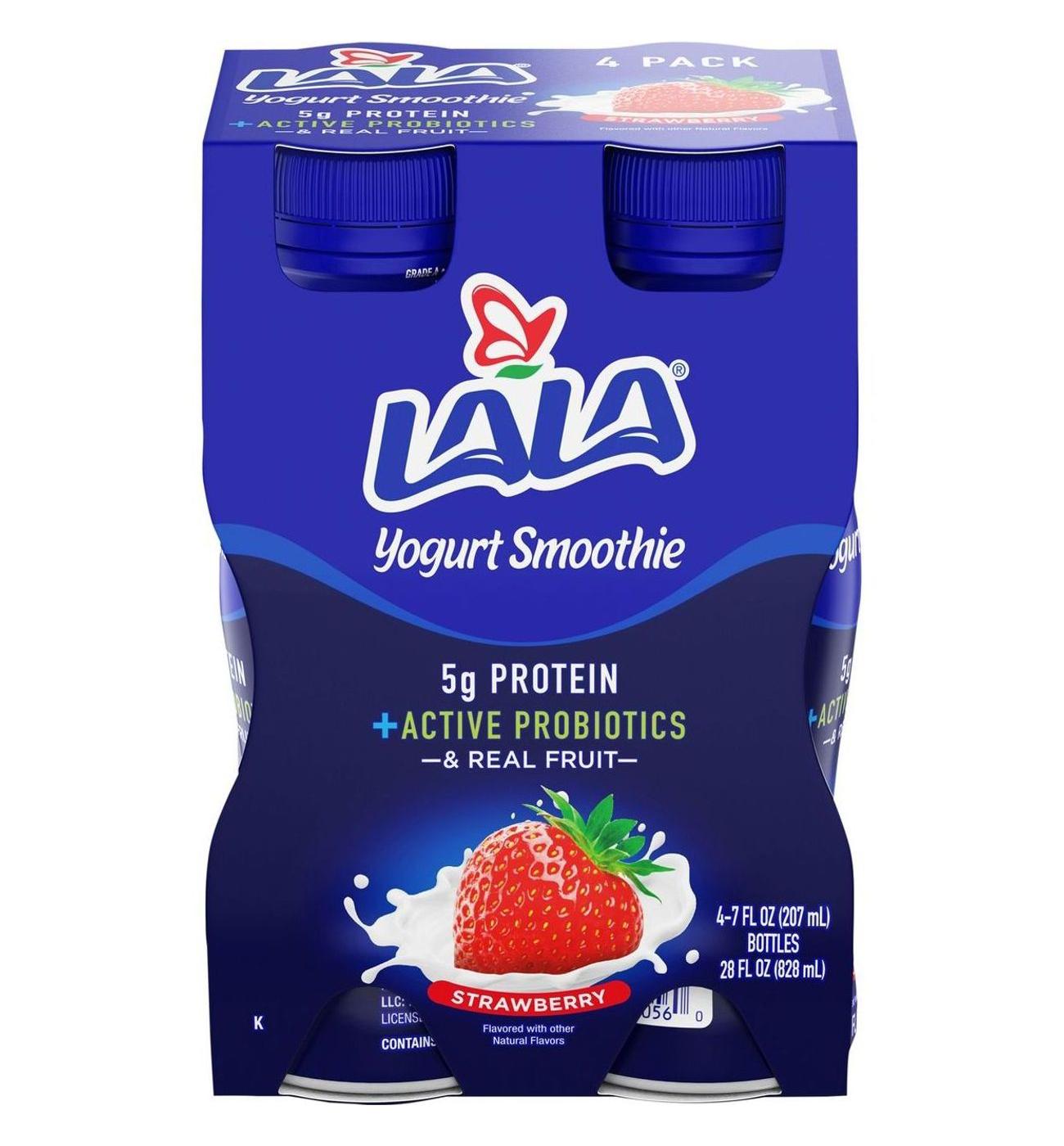 Lala RFG Wild Strawberry Yogurt Smoothie — GTIN-14 0819393020478 — Go-UPC