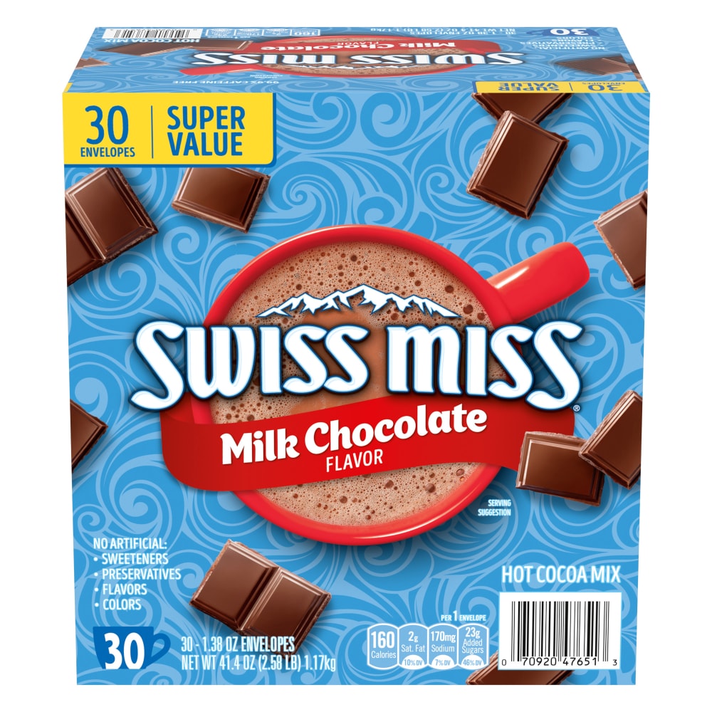 Swiss Miss Milk Chocolate Flavored Hot Cocoa