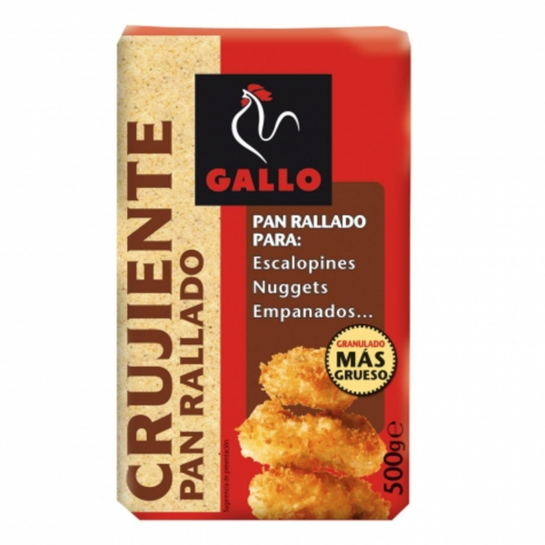 PAN RALLADO GALLO 500GR