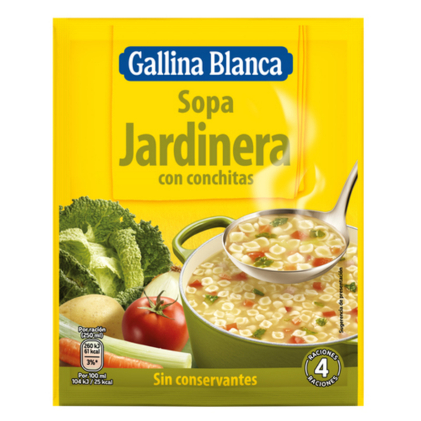SOPA G.B. JARDINERA