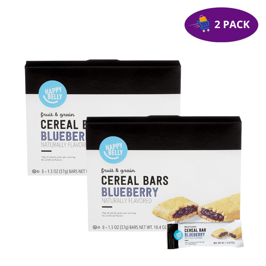 Blueberry Fruit & Grain Cereal Bars, Blueberry