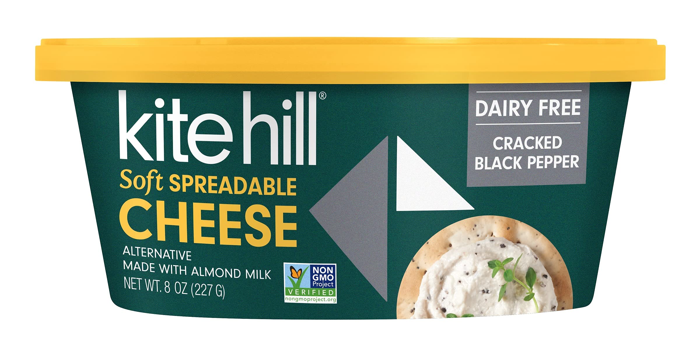 Cracked Black Pepper Soft Spreadable Cheese, Cracked Black Pepper