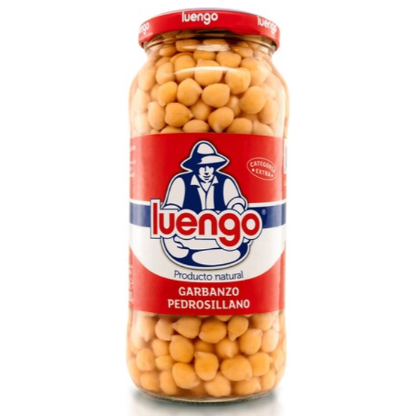 GARBANZO COCIDO LUENGO TARRO 570 GR