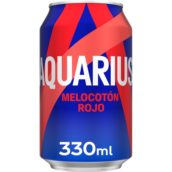 AQUARIUS MELOCOTON ROJO LATA 33 CL