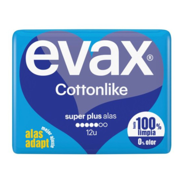 COMPRESA EVAX ALAS SUPER PLUS 12UN