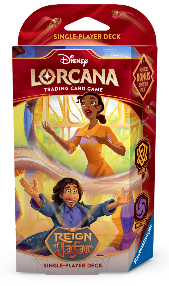 Ravensburger Disney Lorcana – S8 Reign Of Jafar: Single-Player Deck: Tiana & Bruno