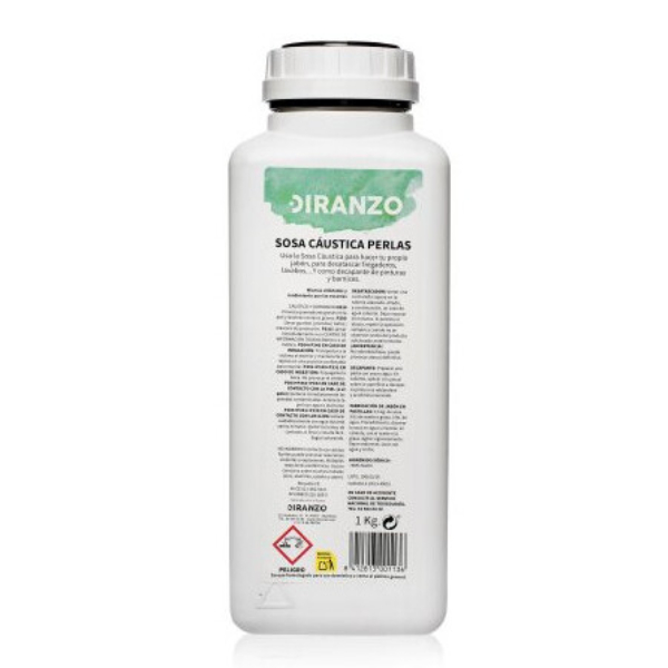 SOSA CAUSTICA PERLAS BOTELLA 1 KG