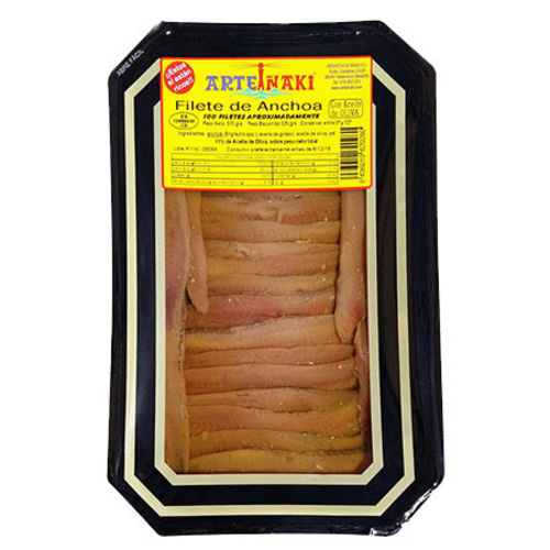 ANCHOA ARTEIÂ¥AKI OLIVA 325 G(100FILETES)
