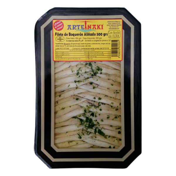 BOQUERON ARTEIÂ¥AKI AJO-PEREJIL 500 GR