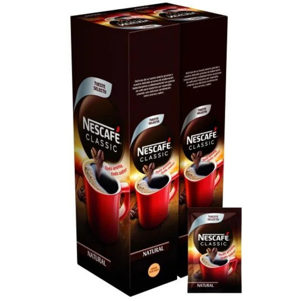 NESCAFE NATURAL 1 TOMA (100 SOBRES)