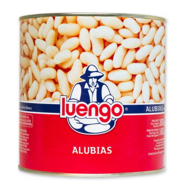 ALUBIA COCIDA LUENGO LATA 3 KG