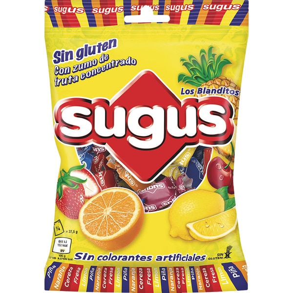 CARAMELOS SUGUS BOLSA 150 GR.