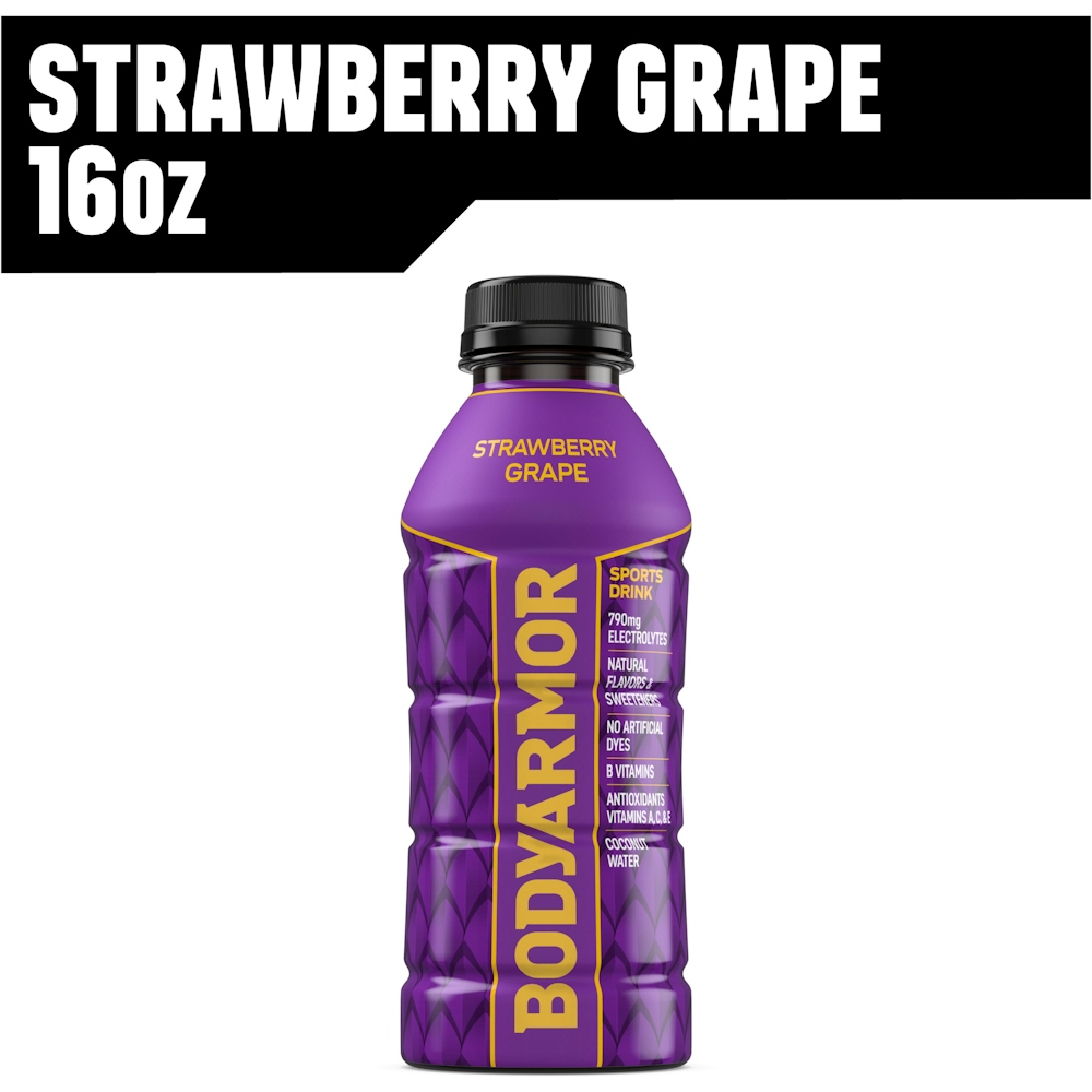 Photo of BodyArmor Strawberry Grape Electrolyte Sports Drink 16 Fl Oz