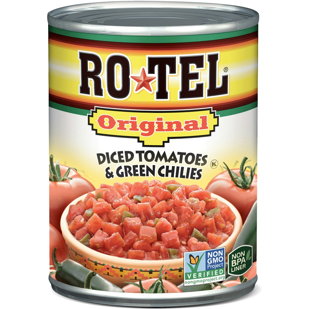 Ro-Tel Original Diced Tomatoes & Green Chilies, 10 Ounce