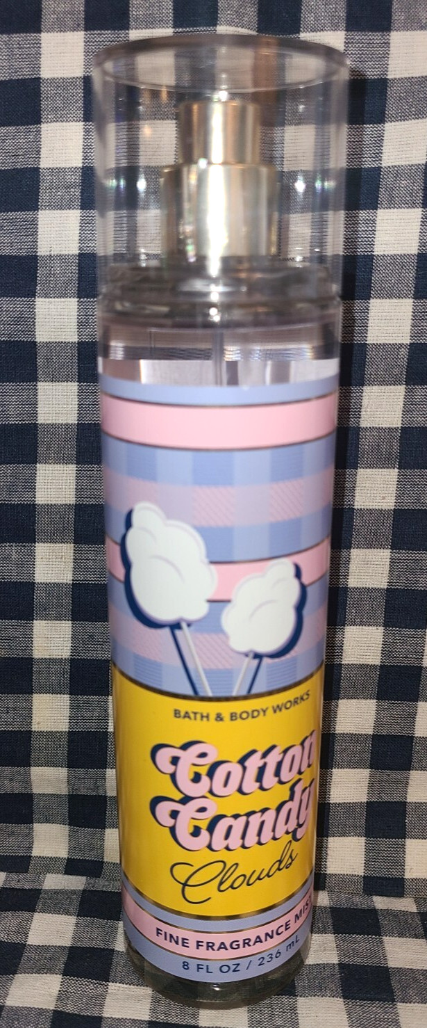 ALL NEW Cotton Candy Clouds Fine Fragrance Mist 8 Oz Bath & Body Works