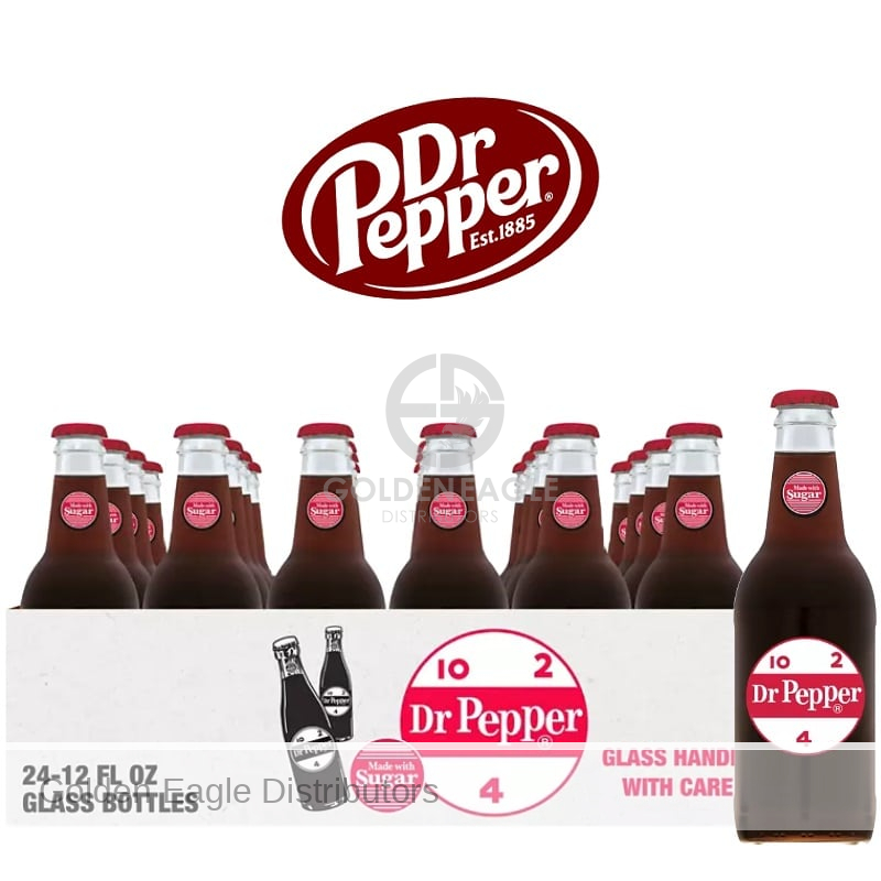 Photo of Dr Pepper Glass - Cane Sugar 355ml