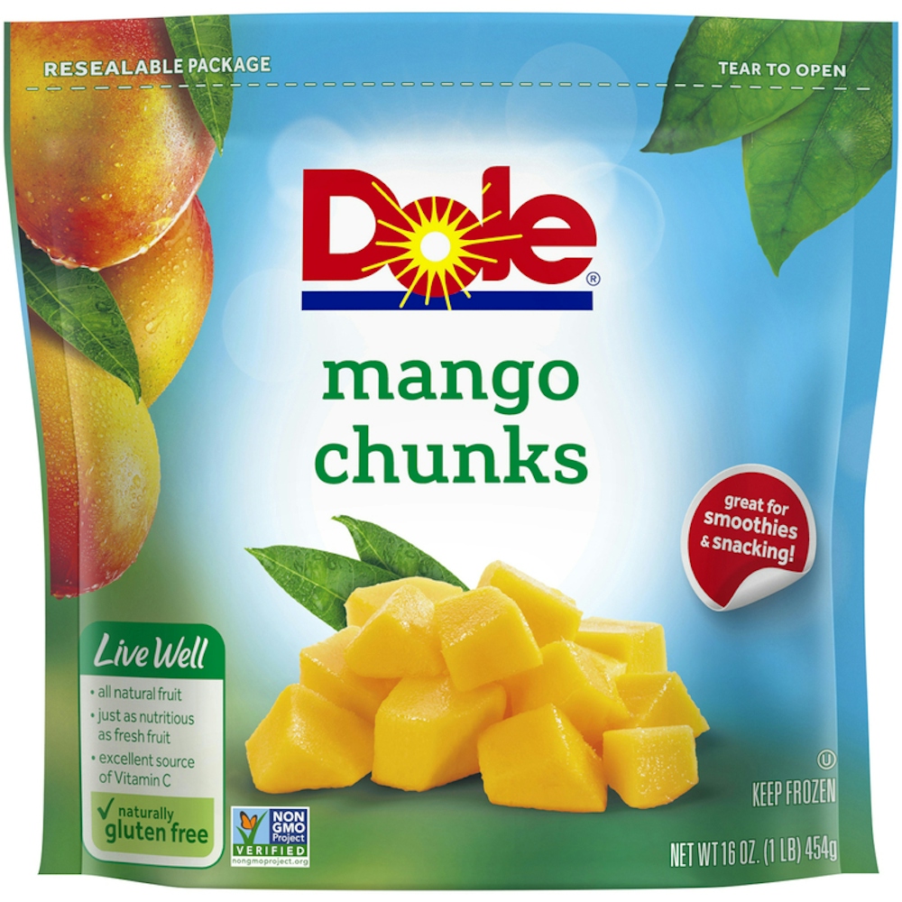 Photo of Dole Frozen Mango Chunks, 16 Ounce Bag