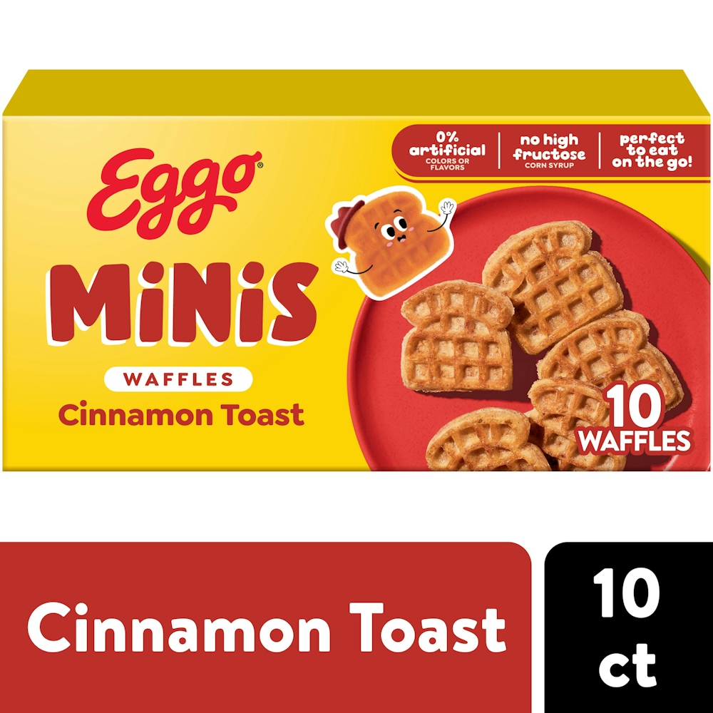 Photo of Eggo Minis Frozen Waffle Bites Cinnamon Toast - 10.75oz/10ct