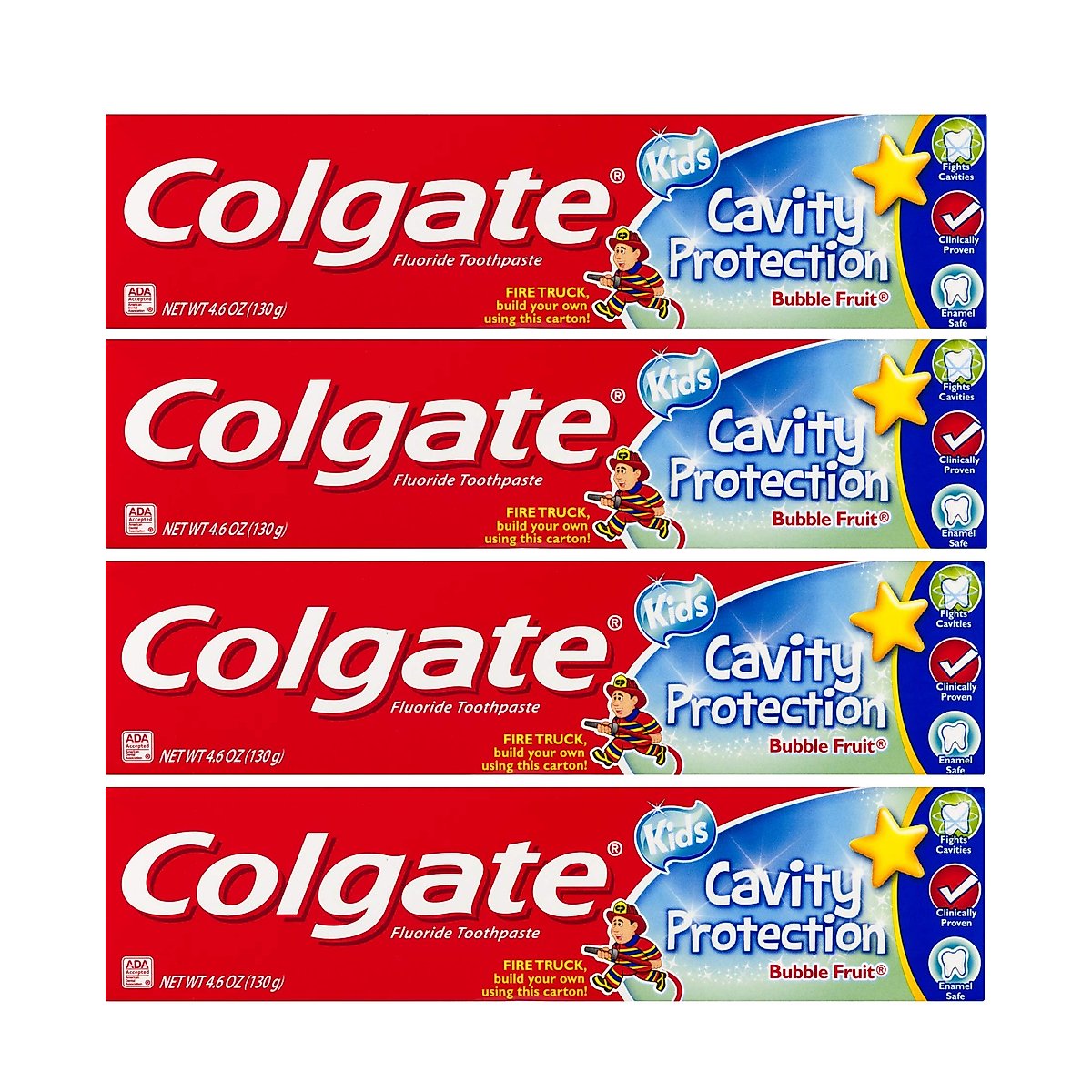 Photo of Colgate Kids Toothpaste With Fluoride Anti-Cavity & Cavity Protection Mild Bubble Fruit Flavor