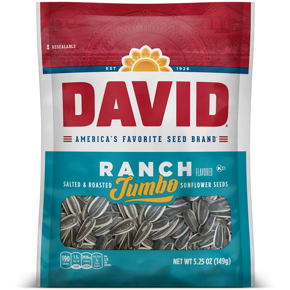 Photo of David Sunflower Seed Ranch Jumbo Roasted & Salted