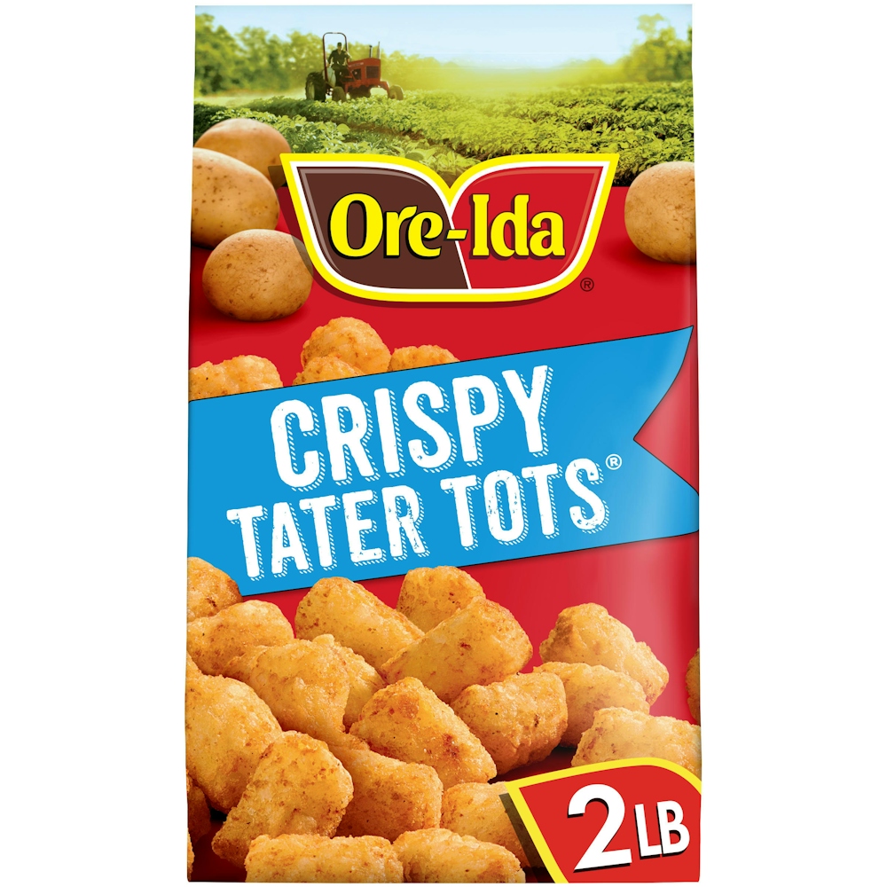 Photo of Ore-Ida Golden Tater Tots Seasoned Shredded Frozen Potatoes