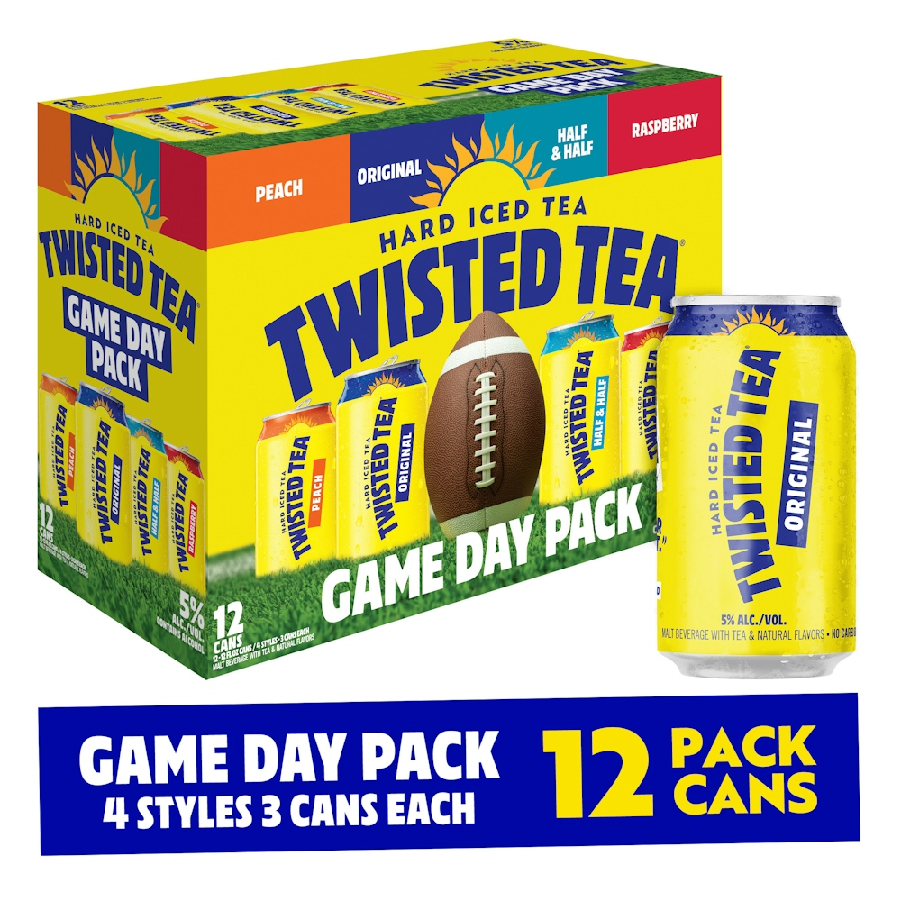 Photo of Twisted Tea Variety Party Pack, Hard Iced 12 Fl. Oz. Can, 12pk