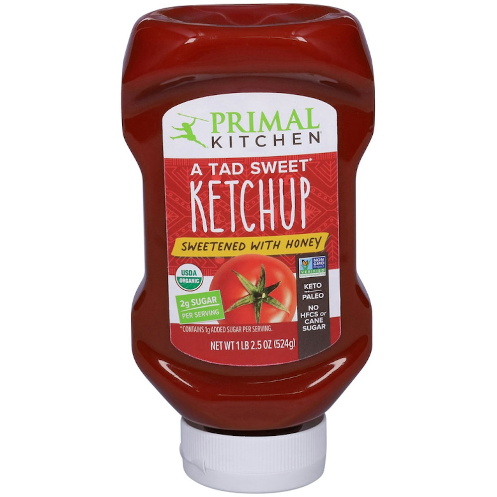 Primal Kitchen A Tad Sweet Ketchup, Sweetened With Honey, 18.5oz
