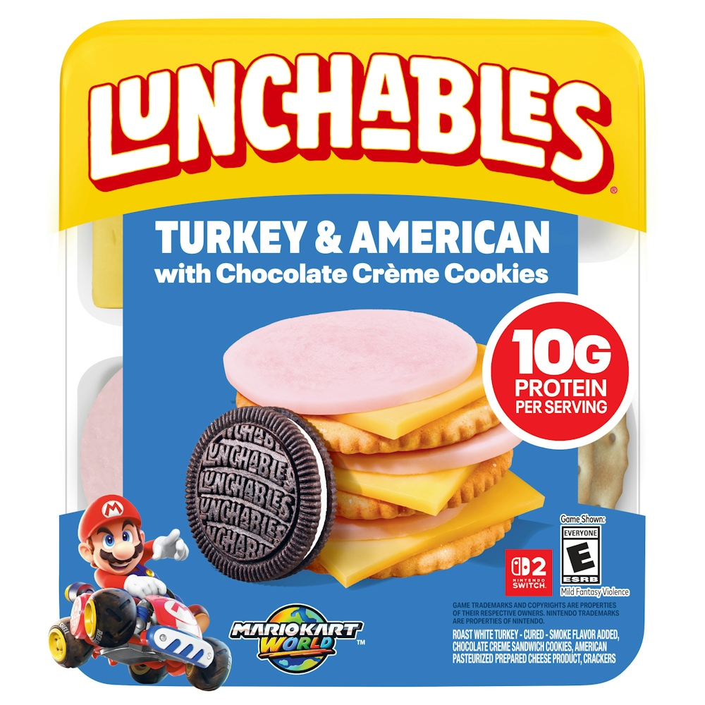 Photo of Lunchables Lunch Combinations Turkey & American Cracker Stackers - 3.4 Ounce