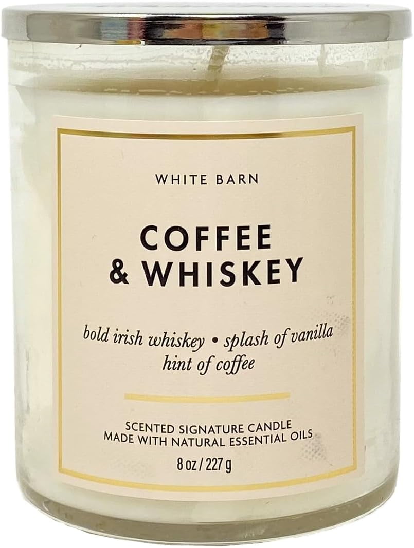 Bath & Body Works Coffee Whiskey 1-Docht-Kerze 227g