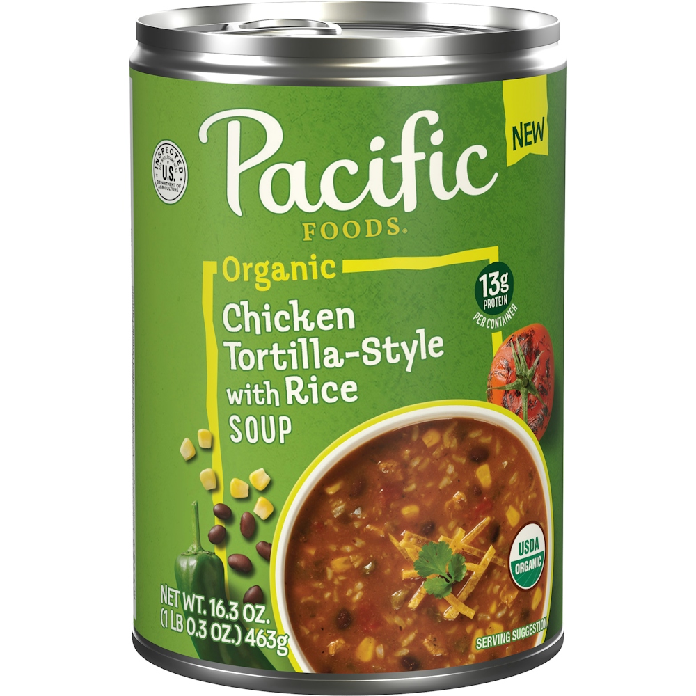 Pacific Foods Organic Chicken Tortilla Soup 16.300 Oz