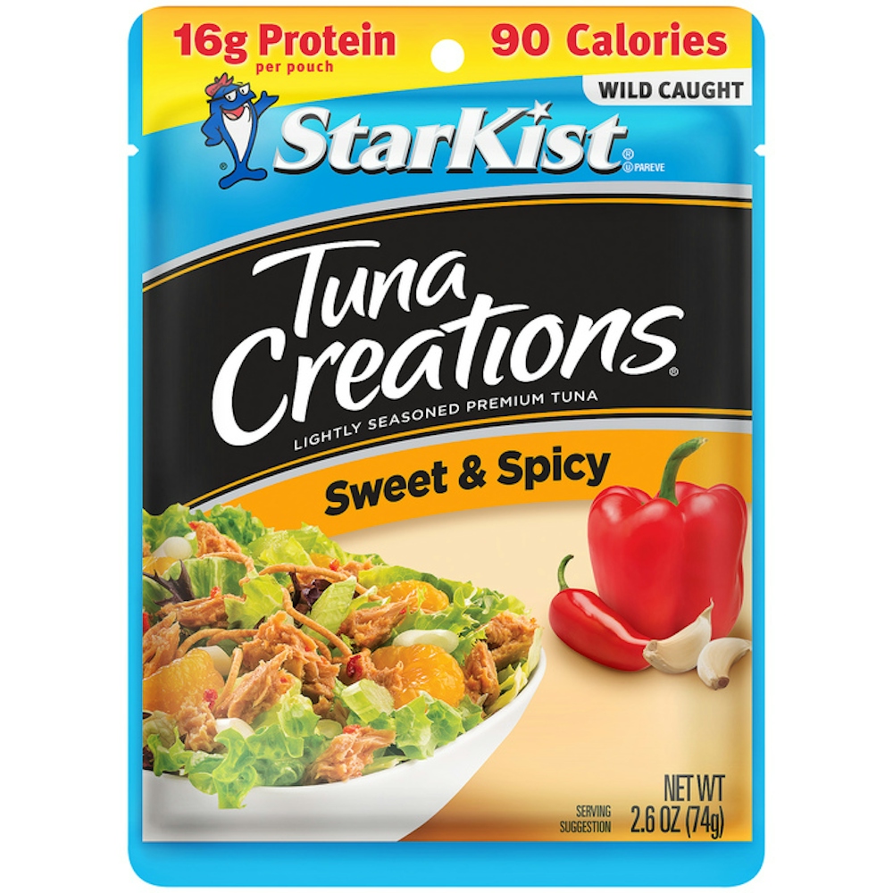 StarKist Tuna Creations Wild Caught Premium Sweet & Spicy Tuna, 2.6 Ounce