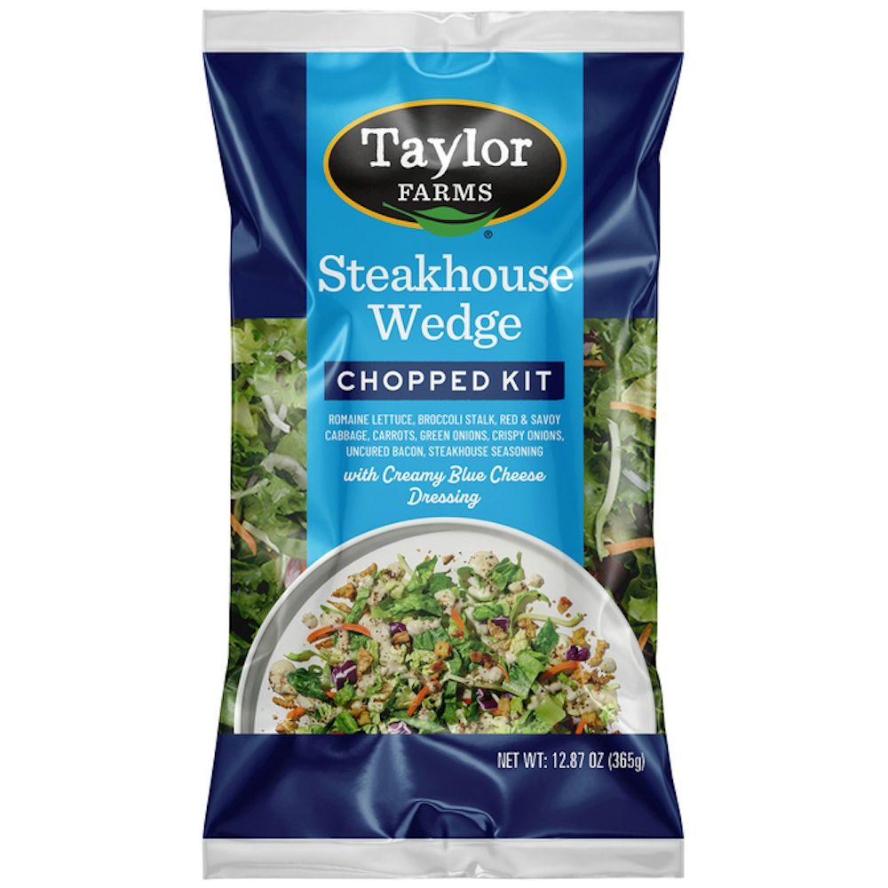 Steakhouse Wedge Chopped Kit with Creamy Blue Cheese Dressing, Steakhouse Wedge