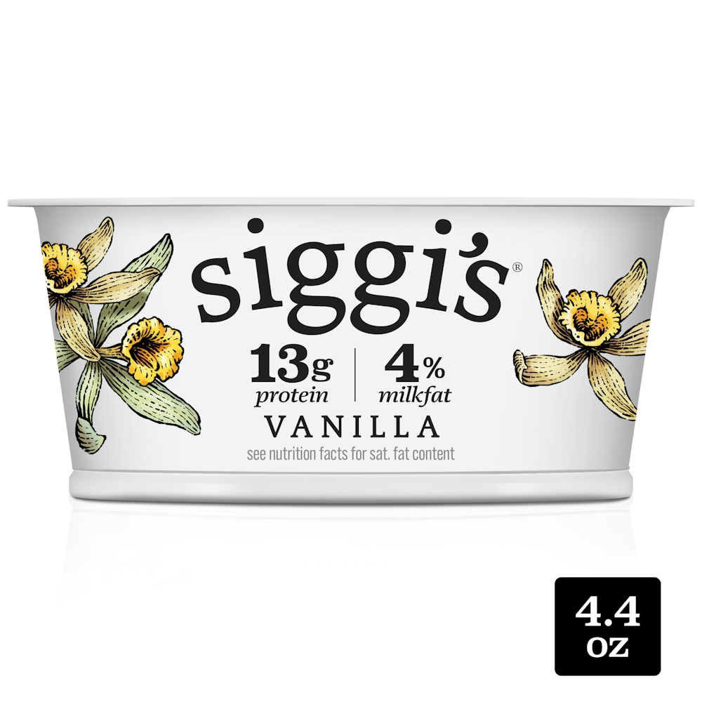 Siggi's Icelandic Whole Milk Yogurt, Strained, Vanilla