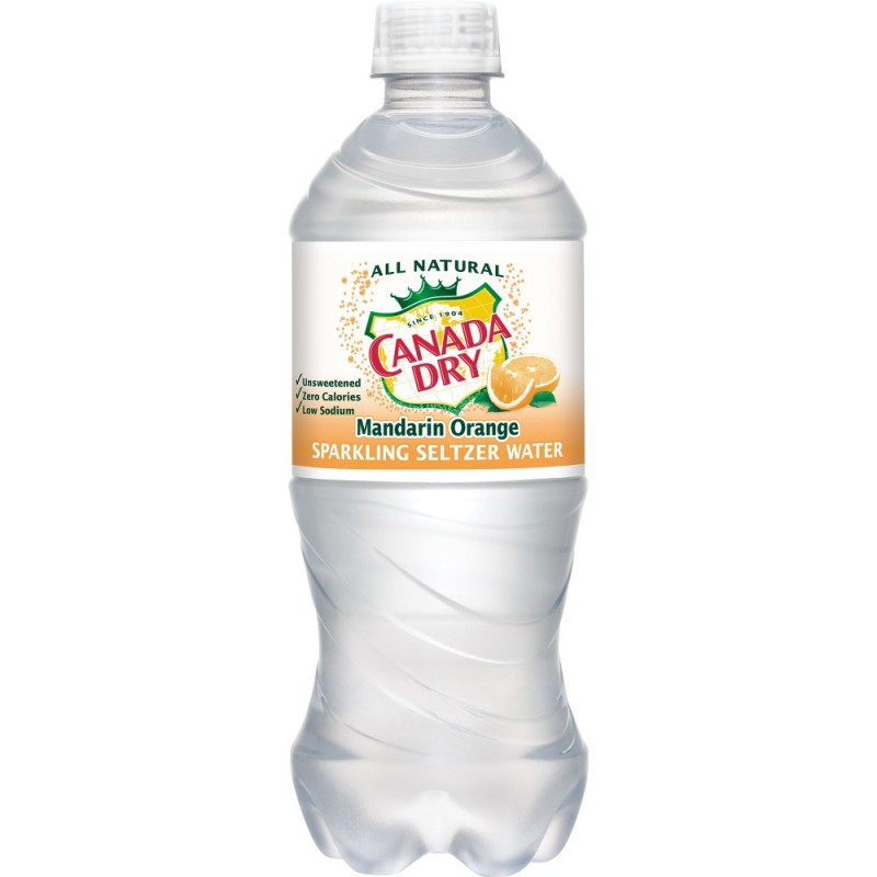 Photo of Canada Dry Mandarin Orange Sparkling Seltzer Water