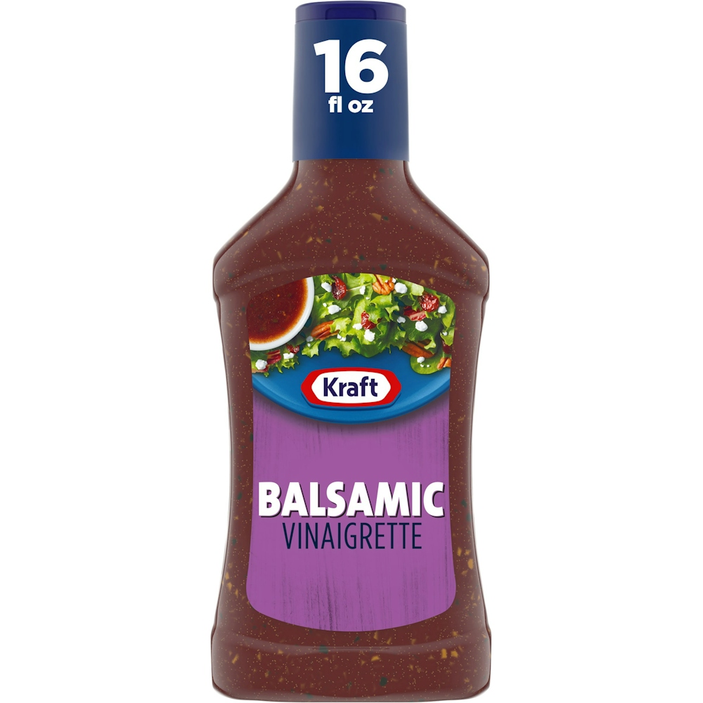Photo of Kraft Balsamic Vinaigrette Salad Dressing 16 Fl Oz Bottle