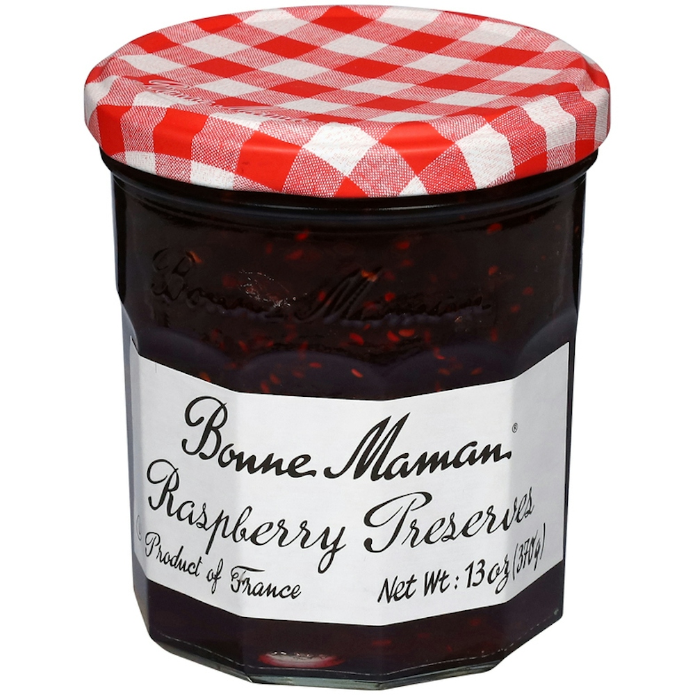 Bonne Maman Raspberry Preserves 13 Oz Jar - 6ct Case