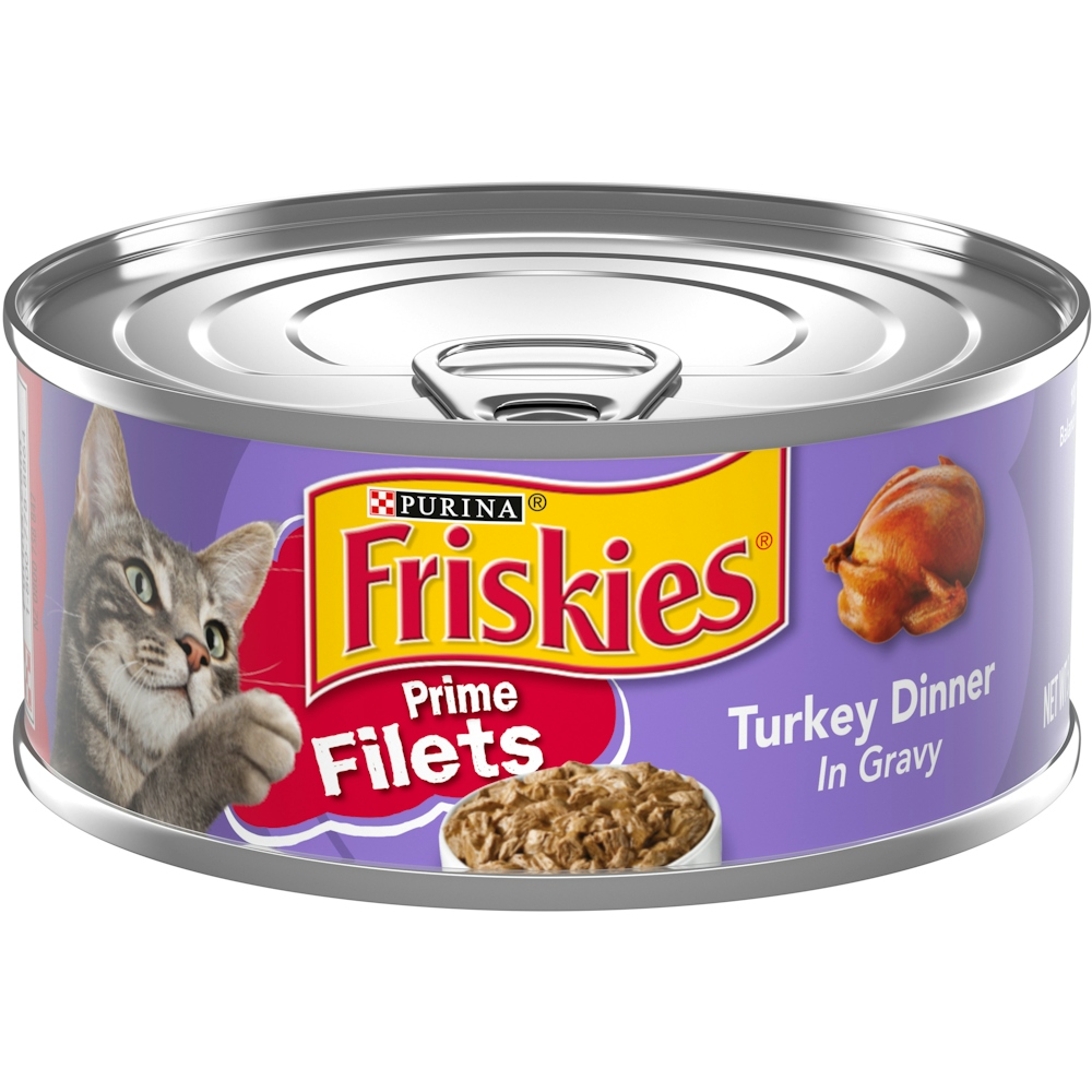 Friskies Prime Filets Turkey Dinner In Gravy Adult Wet Cat Food